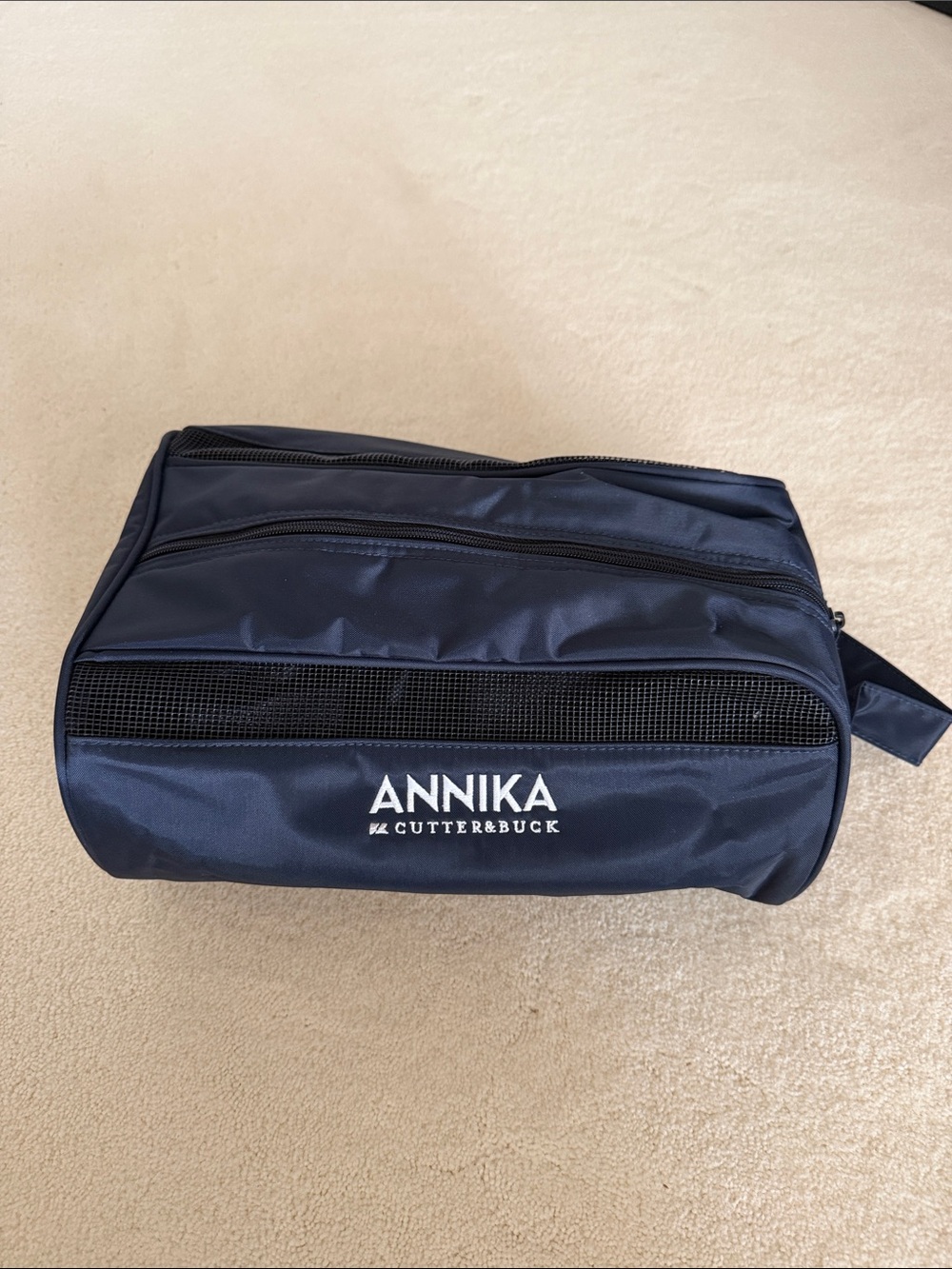 Cutter & Buck Annika Navy Shoe Bag